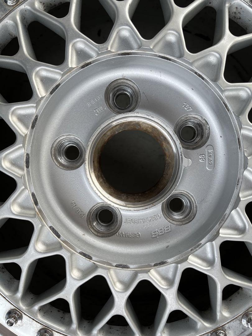 BBS 激レア　RS225 RS137 当時物 Rare BBS RS RS137 RS225 Wheels Rims 16 inch 7J 8J +45 5