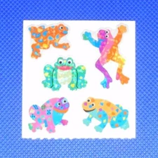 Sandylion Prismatic Colorful Frogs Sticker Mod
