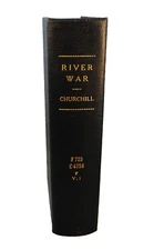 RIVER WAR Winston S. Churchill 1899 1st Ed. Volume I Reconquest of the Soudan