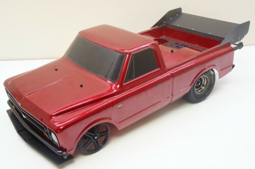 AJC Mods aggiornamento ala posteriore ad alto carico aerodinamico per Traxxas Drag Slash '67 C10 NPRC - Foto 4 di 9