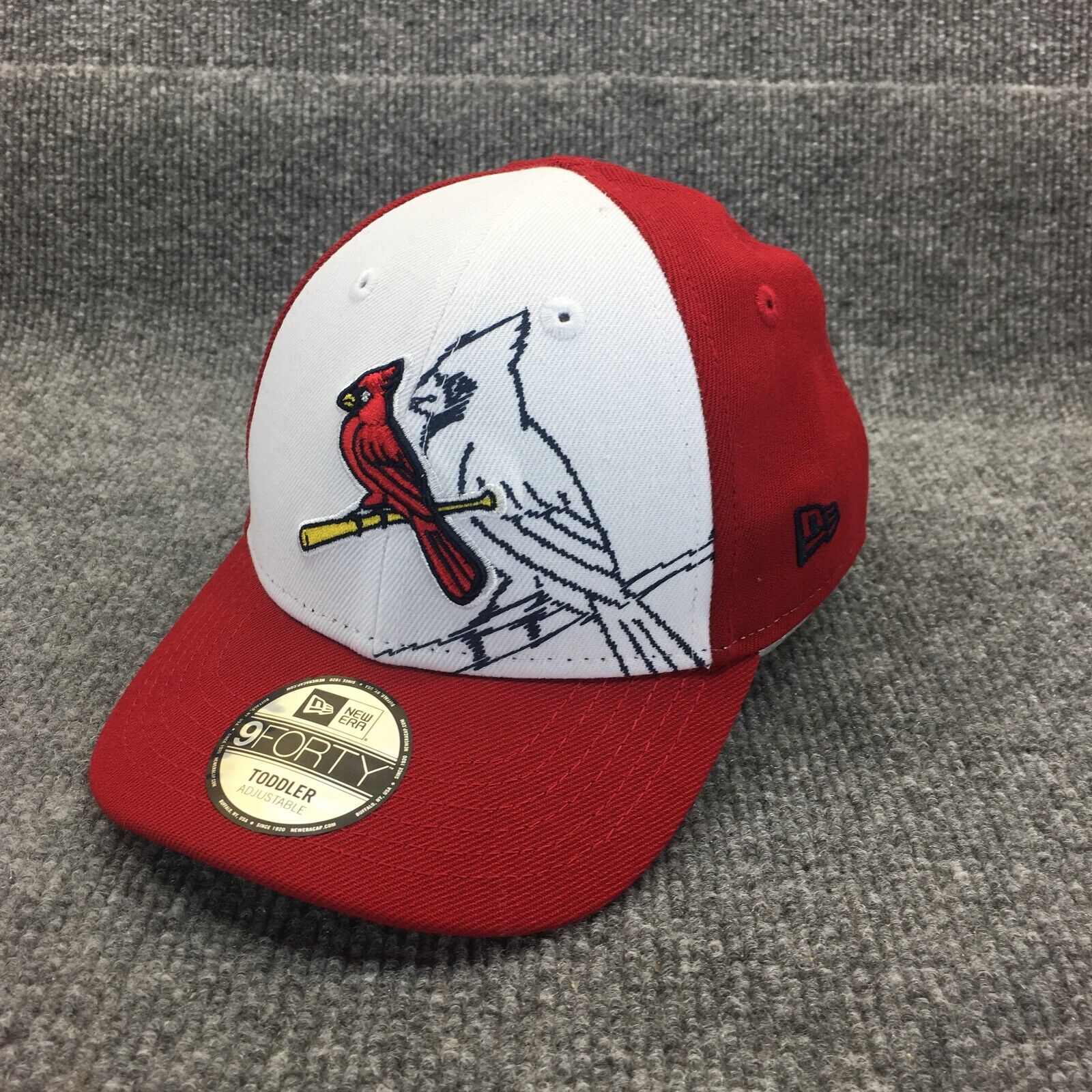 St Louis Cardinals Hat Cap Strap Back Youth Toddler MLB Baseball New Era  Red