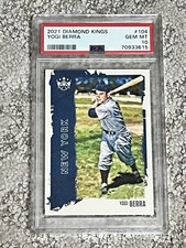 PSA 10 GEM MINT BASEBALL CARD 2021 DIAMOND KINGS HOF YOGI BERRA NEW YORK YANKEES