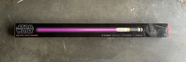 Star Wars Mace Windu Force Fx Lightsaber