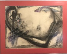 Rolf Scarlett (1889-1984) Modernism Abstract signed modernist