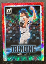 2021 Donruss Trending Red Dustin May #10 18/149