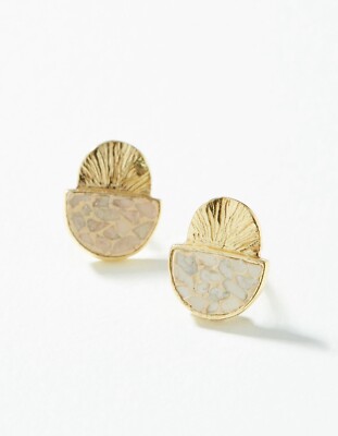 Anthropologie Deco Diamond Reyes Earrings From Collections By Joya