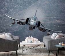 3D Gray Plane B343 Wallpaper Wall Mural Self-adhesive Alius Herb Amy 23