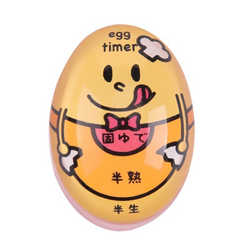 Timer Kitchen Gadget Color Changing Boil Eggs Thermometer Soft Hard Boiled