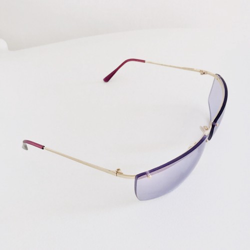 LOOKERS BY POLAROID EYEWEAR MADE IN ITALY OCCHIALI DA SOLE VIOLA DONNA RETTANGOL - Foto 3 di 4