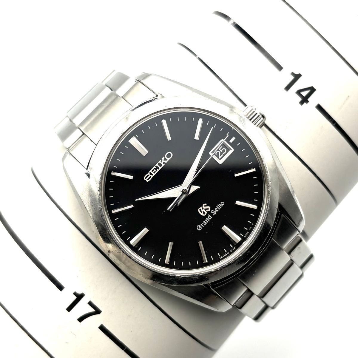 Good] Grand Seiko Heritage SBGX061 9F62-0AB0 Quartz Date Black