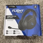 HyperX Cloud Flight Wireless Headphones Headset Black/Blue PS5 PS4 Gaming SEALED