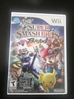 Super Smash Bros. Brawl (Nintendo Wii, 2008) Tested Box No Manual