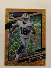 Amari Cooper Orange Scope /79 2021 Donruss Optic Dallas Cowboys