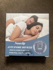 4PC Silicone Magnetic Anti Snore Nose Clip Stop Snoring Apnea Aid Device Stopper