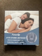 4PC Silicone Magnetic Anti Snore Nose Clip Stop Snoring Apnea Aid Device Stopper