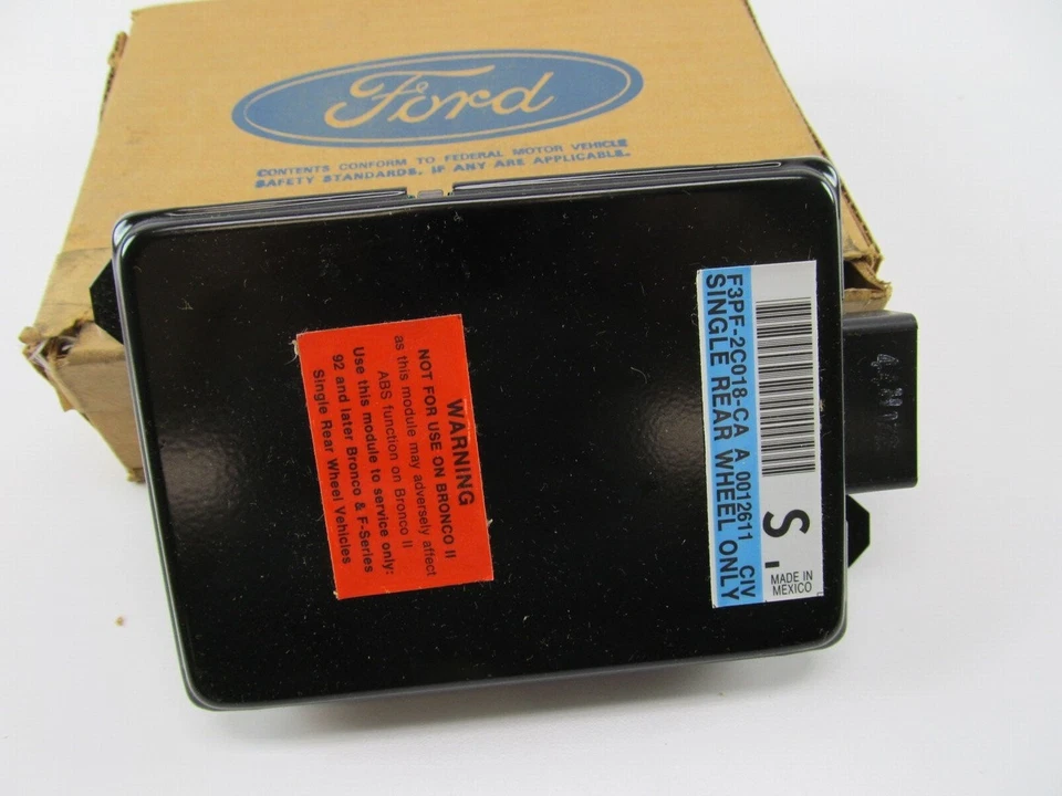 Módulo de control ABS Ford F3PZ-2C018-C 1992-1994 Ford Bronco, F150, F250, F350 SRW Foto 2 de 4