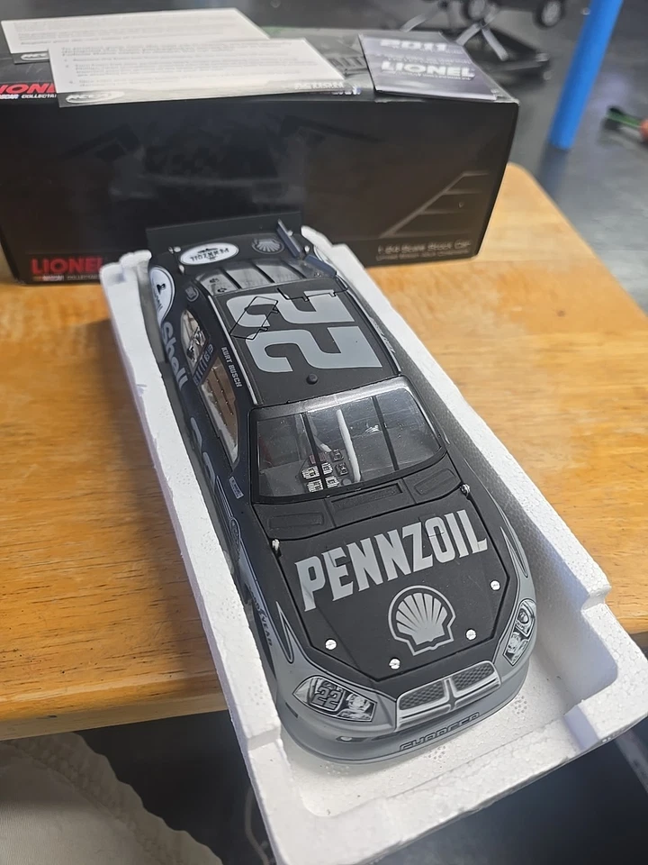 Cargador Kurt Busch #22 Shell Stealth 2011 1/24 Foto 3 de 4