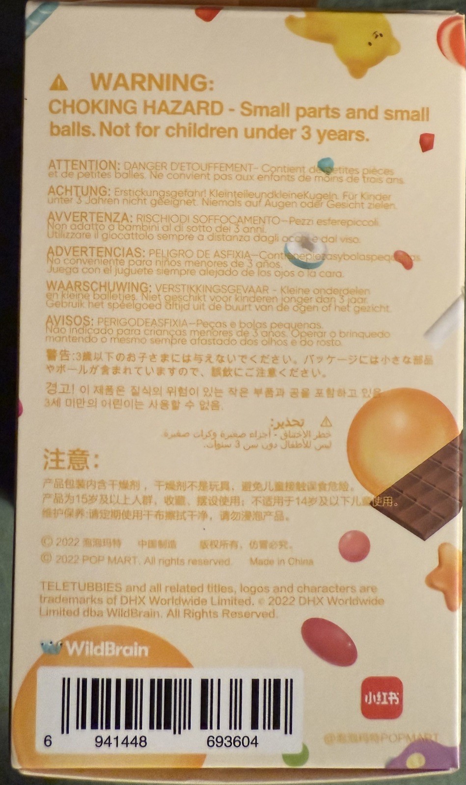 Authentic Teletubbies Fantasy Candy World Series Doughnut Candy NEW Open Box