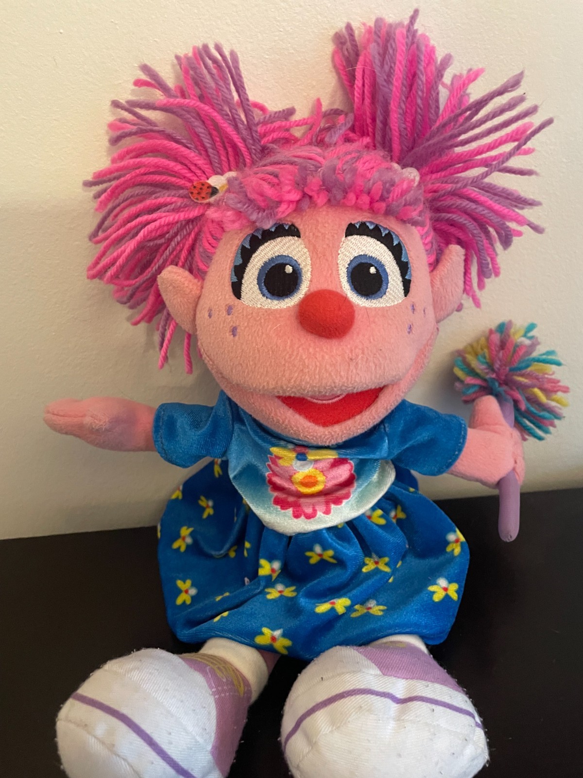 Gund Sesame Street Abby Cadabby 1 Plush Toy Fairy Doll Pink 