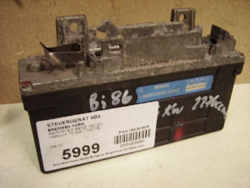Steuergerät ABS 0265101018 64807255 Mercedes-benz 190 201 1988-1989