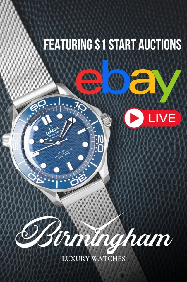 35+ Luxury Watches LIVE | Auctions Starting at $1