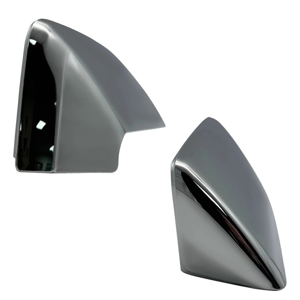 Par de tapas de espejo cromadas para Ford Expedition 15-17 Lincoln Navigator 07-17 Foto 3 de 4