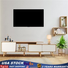 Tv Stand Wood Entertainment Units Center Media Console Storage Shelf 2 Drawer Us