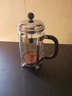 Pyrex French Press Coffee Pot Vintage