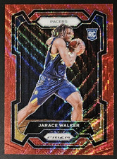 Jarace Walker 2023-24 Prizm RUBY WAVE PRIZM Parallel Rookie Card (no.168). rookie card picture