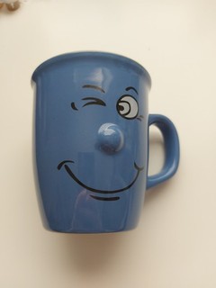 kaffeetasse mit gesicht