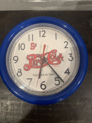 Pepsi Cola Wall Clock Works See Photos