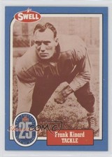 1988 Swell Football Greats Hall of Fame Bruiser Kinard Frank Kinard #63 HOF 0c4