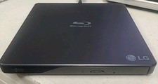 LG BP50NB40 Slim Portable Blu-ray DVD Writer USB External Drive Black