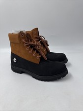 Timberland Premium 6inch Lace Up Waterproof Boots Black TB0A2P6WEJF Men Sz 10-13