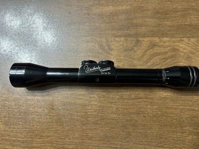 Vintage WEATHERBY VARIABLE 2X to 7X RIFLE SCOPE RARE SNIPER POST RETICLE! NICE!!