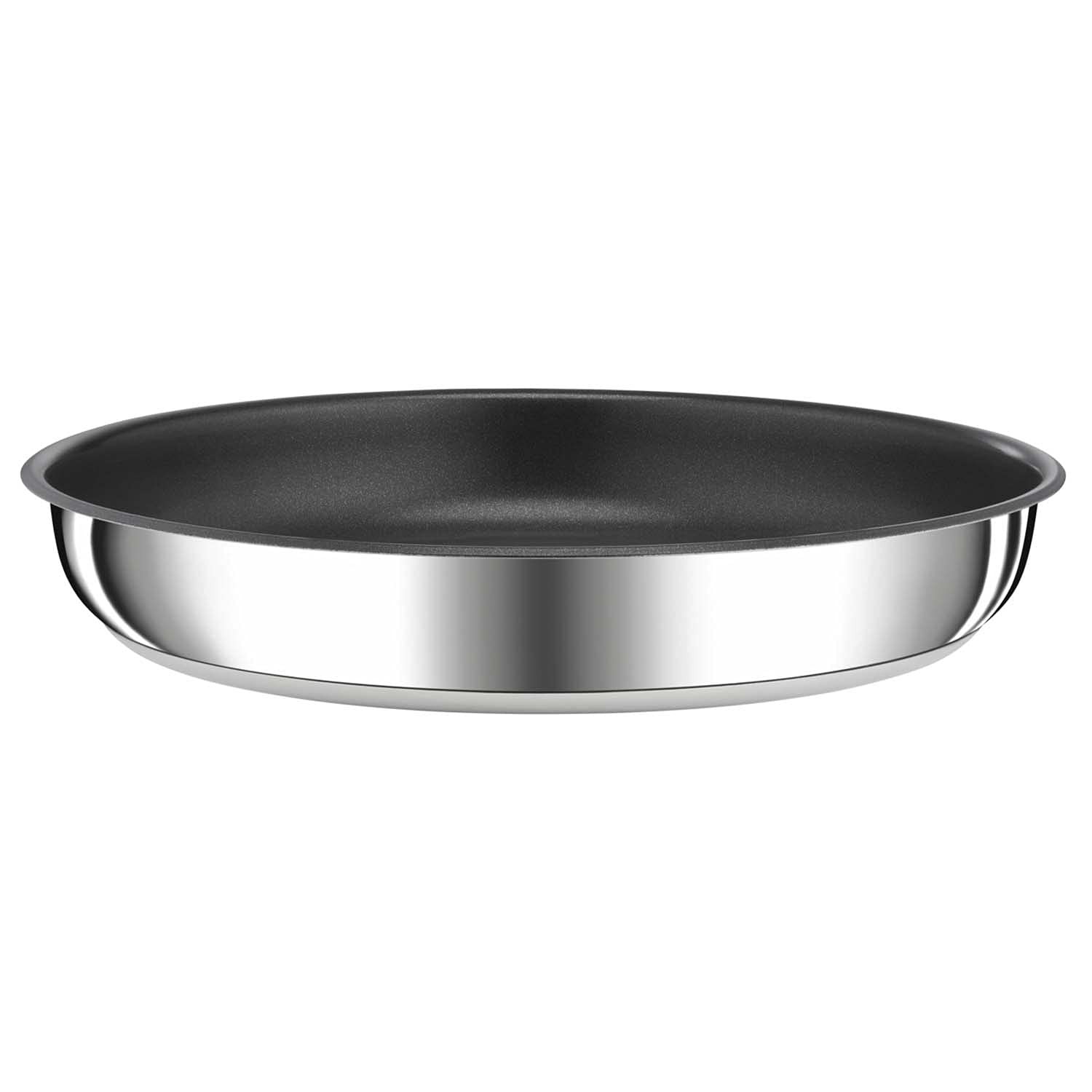 Poêle 22 cm Ingenio Preference fini les placards encombrés grâce à l'inox empilable
