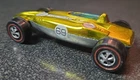 SHELBY TURBINE Original Hotwheels Redline YELLOW, US #69  RESTORED