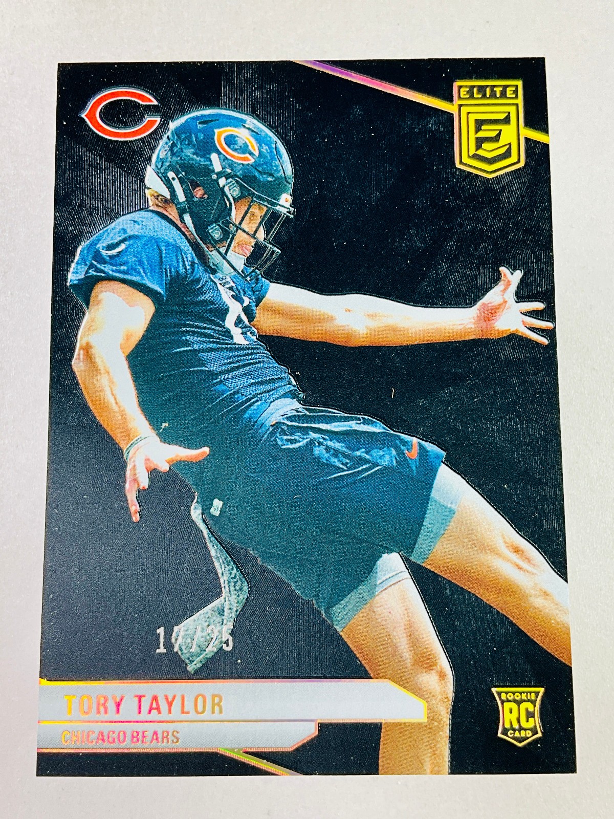 2024 Panini Donruss Elite Black Rookie RC Tory Taylor /25 🐻 BEARS