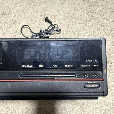 Vintage General Electric Vcr GE VHS Recorder Quartz Japan 80s 9