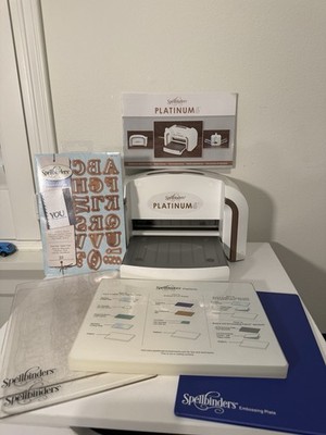 Spellbinders Platinum Fold Up Die Cutting & Embossing Machine, Instructions