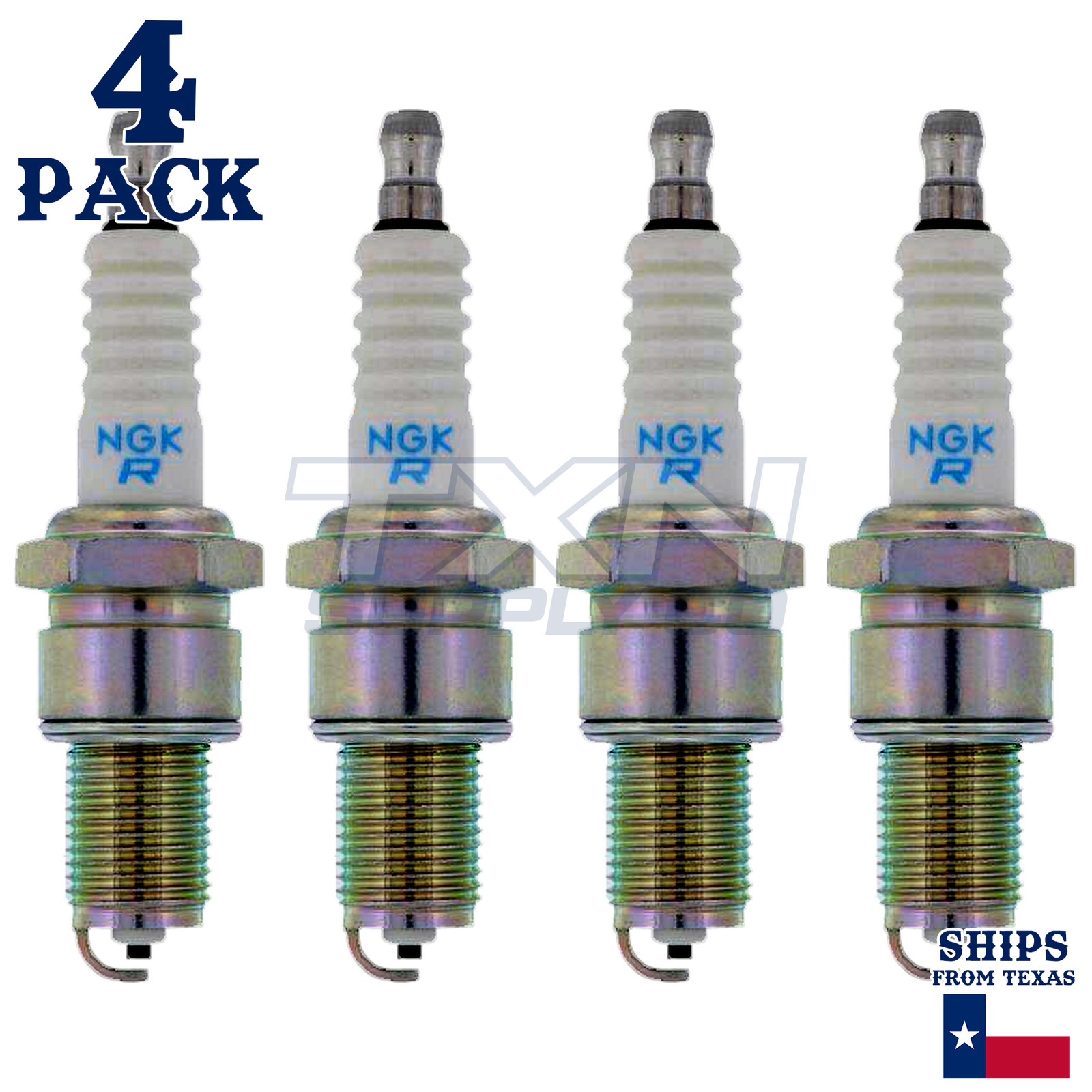 NGK 6775 Spark Plugs 4 Pack