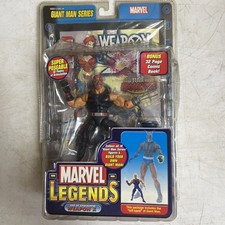 NEW TOYBIZ MARVEL LEGENDS GIANT MAN SERIES WEAPON X 6  BURNT VARIANT FIGURE  B55
