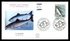 Mayfairstamps France FDC 1990 Le Saumon First Day Cover aax_23379