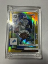 Jersey Fusion Game Dated Ball Stars Jamaal Williams Donruss Press Proof  /23 