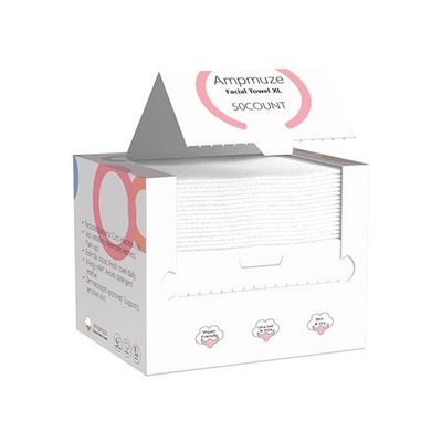 Disposable Face Towels, 10''×12'' Face Towel, Towelettes XL, Ultra Soft & Thick Ma