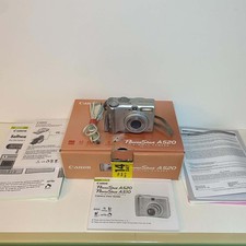 CANON PowerShot A520 Digital Camera Good Condition No SD Card SEE DESCRIPTION 
