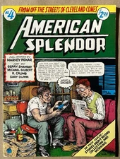 AMERICAN SPLENDOR #4, 1979 by Harvey Pekar -  Cover & most art by Robert Crumb