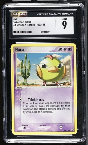 Natu graded CGC 9 for sale on eBay