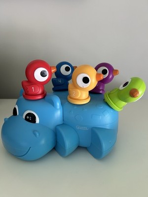Learning Resources Huey The Fine Motor Hippo - Baby Toddler Developmental Toy