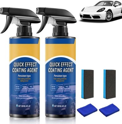 2PCS Advanced Car Quick-Acting Coating Agent Spray, Car Coating Spray, New Quick